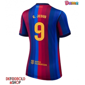 Barcelona Gabriel Jesus #9 Hjemmebanetrøje Dame 2026-27 Kort ærmer Barcelona Gabriel Jesus #9 Hjemmebanetrøje Dame 2026-27 Kort ærmer